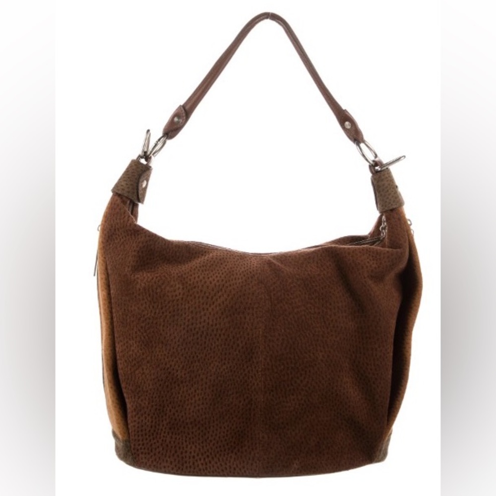 Louis Feraud Suede Hobo Bag